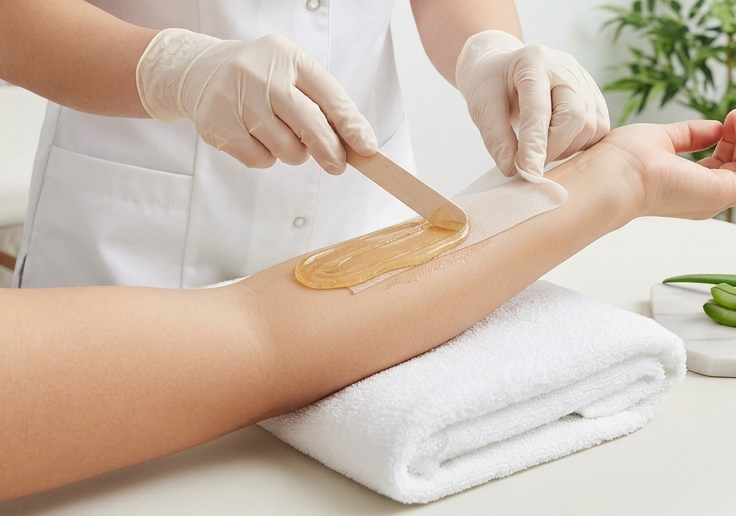 Waxing Tangan